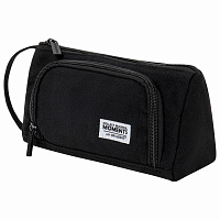 Пенал-косметичка BRAUBERG с ручкой, 1 откидная планка, полиэстер, 22x10х8 см, Black, 272339 фото Пенал-косметичка BRAUBERG с ручкой, 1 откидная планка, полиэстер, 22x10х8 см, Black, 272339