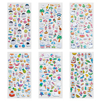 Наклейки гелевые "Вкусный микс", 17,5х9 см, ассорти 6 видов, FUNSTER (ФАНСТЕР), 666082 фото Наклейки гелевые "Вкусный микс", 17,5х9 см, ассорти 6 видов, FUNSTER (ФАНСТЕР), 666082