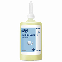 Картридж с жидким мылом одноразовый TORK (Система S1) Advanced, 1 л, мягкое, 420511 фото Картридж с жидким мылом одноразовый TORK (Система S1) Advanced, 1 л, мягкое, 420511