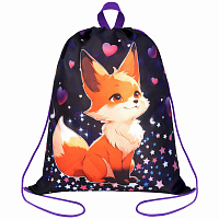 Мешок для обуви BRAUBERG KIDS, с петлей, 42х34 см, "Fairy fox", 273433 фото Мешок для обуви BRAUBERG KIDS, с петлей, 42х34 см, "Fairy fox", 273433