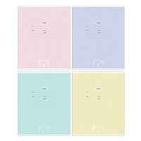 Тетрадь 24л., линия MESHU "Оne-colored