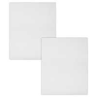 Холсты на подрамнике, набор 2 штуки, BRAUBERG ART BASIC, 50х60 см, 280 г/м2, хлопок, грунт, 192674