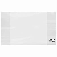 Обложка ПВХ со штрихкодом для учебников Петерсон, Моро, Гейдмана, Плешакова, СУПЕРПЛОТНАЯ, 180 мкм, 270х420 мм, прозрачная, ЮНЛАНДИЯ, 229332