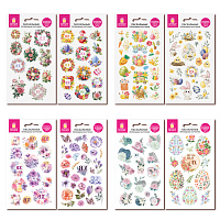 Переводные картинки для яиц, НАБОР 2 листа 20x11 см, "С Пасхой", ассорти, ЗОЛОТАЯ СКАЗКА, 592649