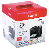 Набор картриджей Canon PGI-2400XL 9257B004/В007 цветной повышенной емкости фото Набор картриджей Canon PGI-2400XL 9257B004/В007 цветной повышенной емкости