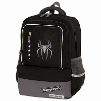 Рюкзак BRAUBERG STAR, 1 отделение, 5 карманов, "Spider", черный, 40х29х13 см, 229978 фото Рюкзак BRAUBERG STAR, 1 отделение, 5 карманов, "Spider", черный, 40х29х13 см, 229978