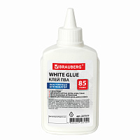 Клей ПВА BRAUBERG (бумага, картон, дерево), 85 г, 227377 фото Клей ПВА BRAUBERG (бумага, картон, дерево), 85 г, 227377