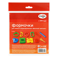 Формочки для лепки и моделирования Гамма "Веселый завтрак фото Формочки для лепки и моделирования Гамма "Веселый завтрак