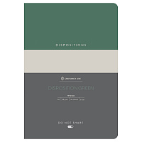 Тетрадь 40л., А5, клетка на сшивке Greenwich Line "Disposition. Green", матовая ламинация, тиснение фольгой, тон. блок 80г/м2 фото Тетрадь 40л., А5, клетка на сшивке Greenwich Line "Disposition. Green", матовая ламинация, тиснение фольгой, тон. блок 80г/м2