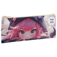 Пенал мягкий 200*100 MESHU "Miu Miu", искусственная кожа фото Пенал мягкий 200*100 MESHU "Miu Miu", искусственная кожа
