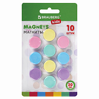 Магниты 20 мм, НАБОР 10 шт., "MACAROONS", BRAUBERG KIDS, блистер, 272520 фото Магниты 20 мм, НАБОР 10 шт., "MACAROONS", BRAUBERG KIDS, блистер, 272520