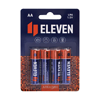 Батарейка Eleven AA (LR6) алкалиновая Цена за 1 батарейку фото Батарейка Eleven AA (LR6) алкалиновая Цена за 1 батарейку