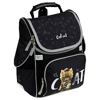 Ранец ArtSpace Junior "Cat on black" 37*28*21см, 1 отделение, 3 кармана, анатомическая спинка фото Ранец ArtSpace Junior "Cat on black" 37*28*21см, 1 отделение, 3 кармана, анатомическая спинка