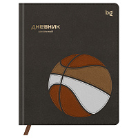 Дневник 1-11 кл. 48л. (твердый) BG "Sport. Basketball", иск. кожа, комбинирование материалов, тиснение фольгой, ляссе фото Дневник 1-11 кл. 48л. (твердый) BG "Sport. Basketball", иск. кожа, комбинирование материалов, тиснение фольгой, ляссе