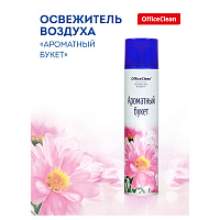 Освежитель воздуха аэрозольный OfficeClean "Ароматный букет", 300мл фото Освежитель воздуха аэрозольный OfficeClean "Ароматный букет", 300мл