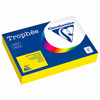 Бумага цветная CLAIREFONTAINE, А4, 80 г/м2, 500 л., интенсив, солнечно-желтый, Франция, 1978PC фото Бумага цветная CLAIREFONTAINE, А4, 80 г/м2, 500 л., интенсив, солнечно-желтый, Франция, 1978PC