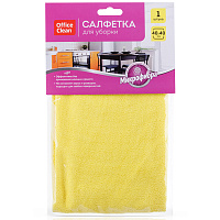 Салфетка для уборки OfficeClean "Универсальная", микрофибра, 40*40см, европодвес фото Салфетка для уборки OfficeClean "Универсальная", микрофибра, 40*40см, европодвес