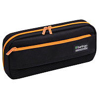 Пенал мягкий 1 отделение, 1 карман, 215*95*44 Berlingo "Black and orange", полиэстер, внутренний органайзер фото Пенал мягкий 1 отделение, 1 карман, 215*95*44 Berlingo "Black and orange", полиэстер, внутренний органайзер