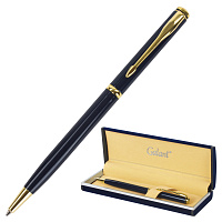 Ручка подарочная шариковая GALANT "Arrow Gold Blue", корпус темно-синий, золотистые детали, пишущий узел 0,7 мм, синяя, 140653 фото Ручка подарочная шариковая GALANT "Arrow Gold Blue", корпус темно-синий, золотистые детали, пишущий узел 0,7 мм, синяя, 140653
