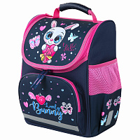 Ранец ПИФАГОР BASIC, 1 отделение, 3 кармана, эргономичная спинка, "Lovely bunny", 35х28х18 см, 271371 фото Ранец ПИФАГОР BASIC, 1 отделение, 3 кармана, эргономичная спинка, "Lovely bunny", 35х28х18 см, 271371