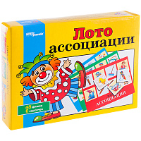 Игра настольная Лото, Step Puzzle "Ассоциации", картонная коробка фото Игра настольная Лото, Step Puzzle "Ассоциации", картонная коробка