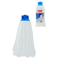 Насадка МОП для швабры OfficeClean Professional веревочная, микрофибра, ворс 24см, 120г фото Насадка МОП для швабры OfficeClean Professional веревочная, микрофибра, ворс 24см, 120г