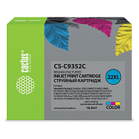 Картридж струйный CACTUS (CS-C9352C) для HP Deskjet 3920/3940/officeJet4315, цветной фото Картридж струйный CACTUS (CS-C9352C) для HP Deskjet 3920/3940/officeJet4315, цветной