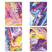 Блокнот А5 (146х206 мм), 80 л., гребень, картон, клетка, BRAUBERG, "Colorful art", 114371 фото Блокнот А5 (146х206 мм), 80 л., гребень, картон, клетка, BRAUBERG, "Colorful art", 114371