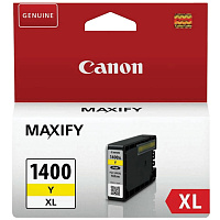Картридж струйный Canon PGI-1400XL Y 9204B001 желтый оригинальный повышенной емкости фото Картридж струйный Canon PGI-1400XL Y 9204B001 желтый оригинальный повышенной емкости