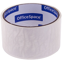 Клейкая лента упаковочная OfficeSpace, 48мм*15м, 38мкм, ШК фото Клейкая лента упаковочная OfficeSpace, 48мм*15м, 38мкм, ШК