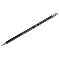 Карандаш ч/г Faber-Castell "Goldfaber 1222" B, с ластиком, заточен. фото Карандаш ч/г Faber-Castell "Goldfaber 1222" B, с ластиком, заточен.