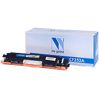 Картридж лазерный NV PRINT (NV-CF352A) для HP LJ M176n/ M177fw, желтый, ресурс 1000 страниц фото Картридж лазерный NV PRINT (NV-CF352A) для HP LJ M176n/ M177fw, желтый, ресурс 1000 страниц