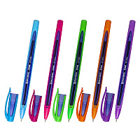 Ручка шариковая масляная BRAUBERG "BOMB GT Color", СИНЯЯ, прорезиненный корпус ассорти, узел 0,7 мм, линия письма 0,35 мм, 143346 фото Ручка шариковая масляная BRAUBERG "BOMB GT Color", СИНЯЯ, прорезиненный корпус ассорти, узел 0,7 мм, линия письма 0,35 мм, 143346