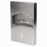 Диспенсер для покрытий на унитаз LAIMA PROFESSIONAL INOX, 1/4 сложения, нержавеющая сталь, матовый, 605704 фото Диспенсер для покрытий на унитаз LAIMA PROFESSIONAL INOX, 1/4 сложения, нержавеющая сталь, матовый, 605704