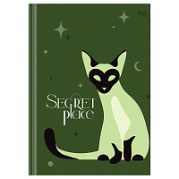 Записная книжка А5 80л. BG "Secret place", матовая ламинация, выб. лак, блок в точку, 100г/м2 фото Записная книжка А5 80л. BG "Secret place", матовая ламинация, выб. лак, блок в точку, 100г/м2