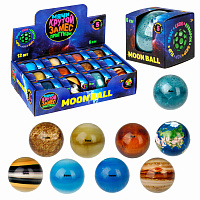 Мяч-прыгун КРУТОЙ ЗАМЕС Moon Ball "ПЛАНЕТЫ", 6 см, ассорти 4 цвета, 1TOY, Т26275 фото Мяч-прыгун КРУТОЙ ЗАМЕС Moon Ball "ПЛАНЕТЫ", 6 см, ассорти 4 цвета, 1TOY, Т26275