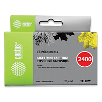 Картридж струйный CACTUS (CS-PGI2400XLY) для CANON iB4040/MB5040/MB5340, желтый фото Картридж струйный CACTUS (CS-PGI2400XLY) для CANON iB4040/MB5040/MB5340, желтый
