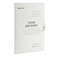 Папка для бумаг с завязками картонная мелованная BRAUBERG, 280 г/м2, до 200 листов, 110924 фото Папка для бумаг с завязками картонная мелованная BRAUBERG, 280 г/м2, до 200 листов, 110924