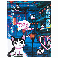 Дневник 1-11 класс 40 л., твердый, BRAUBERG, глянцевая ламинация, "Anime Cats", 106858 фото Дневник 1-11 класс 40 л., твердый, BRAUBERG, глянцевая ламинация, "Anime Cats", 106858