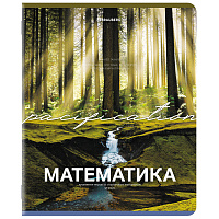 Тетрадь предметная КЛАССИКА ПРИРОДА 48 л., обложка картон, МАТЕМАТИКА, клетка, подсказ, BRAUBERG, 405095 фото Тетрадь предметная КЛАССИКА ПРИРОДА 48 л., обложка картон, МАТЕМАТИКА, клетка, подсказ, BRAUBERG, 405095