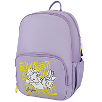 Рюкзак Berlingo Light "Angel lilac" 39,5*28*16см, 2 отделения, 3 кармана, уплотненная спинка фото Рюкзак Berlingo Light "Angel lilac" 39,5*28*16см, 2 отделения, 3 кармана, уплотненная спинка