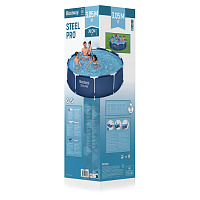 Каркасный бассейн "Steel Pro" 305х76 см, 4678 л, BESTWAY, 56677