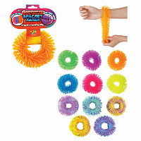 Игрушка-антистресс "ЛАПША" эластичный браслет, ассорти, 1TOY фото Игрушка-антистресс "ЛАПША" эластичный браслет, ассорти, 1TOY