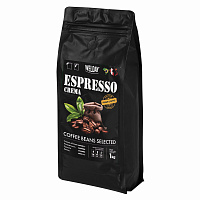 Кофе в зернах WELDAY (ВЭЛДЭЙ) "ESPRESSO Crema" 1 кг, 623439, УТ000015180 фото Кофе в зернах WELDAY (ВЭЛДЭЙ) "ESPRESSO Crema" 1 кг, 623439, УТ000015180