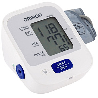Тонометр OMRON M2 (HEM-7121-RU), манжета 22-32 см, автоматический, на плечо, питание 4хАА фото Тонометр OMRON M2 (HEM-7121-RU), манжета 22-32 см, автоматический, на плечо, питание 4хАА