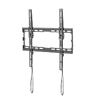 Кронштейн-крепление для ТВ настенный, до 45 кг, VESA 50х50-400х400, 32"-70", черный, SONNEN, 455949