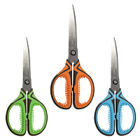 Ножницы BRAUBERG "ULTRA COLOR", 190 мм, ассорти, резиновые ребристые вставки, 237456 фото Ножницы BRAUBERG "ULTRA COLOR", 190 мм, ассорти, резиновые ребристые вставки, 237456