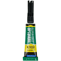 Клей секундный OfficeSpace "Super Glue Optimum", 3г, лента фото Клей секундный OfficeSpace "Super Glue Optimum", 3г, лента