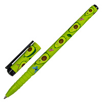 Ручка шариковая BRAUBERG SOFT TOUCH GRIP "AVOCADO", СИНЯЯ, мягкое покрытие, узел 0,7 мм, 143716 фото Ручка шариковая BRAUBERG SOFT TOUCH GRIP "AVOCADO", СИНЯЯ, мягкое покрытие, узел 0,7 мм, 143716
