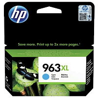 Картридж струйный HP 963XL 3JA27AE голубой оригинальный повышенной емкости